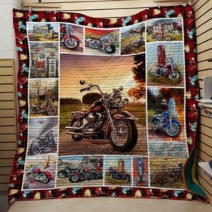 Winner Motorcylces Quilt Blanket  Quilt